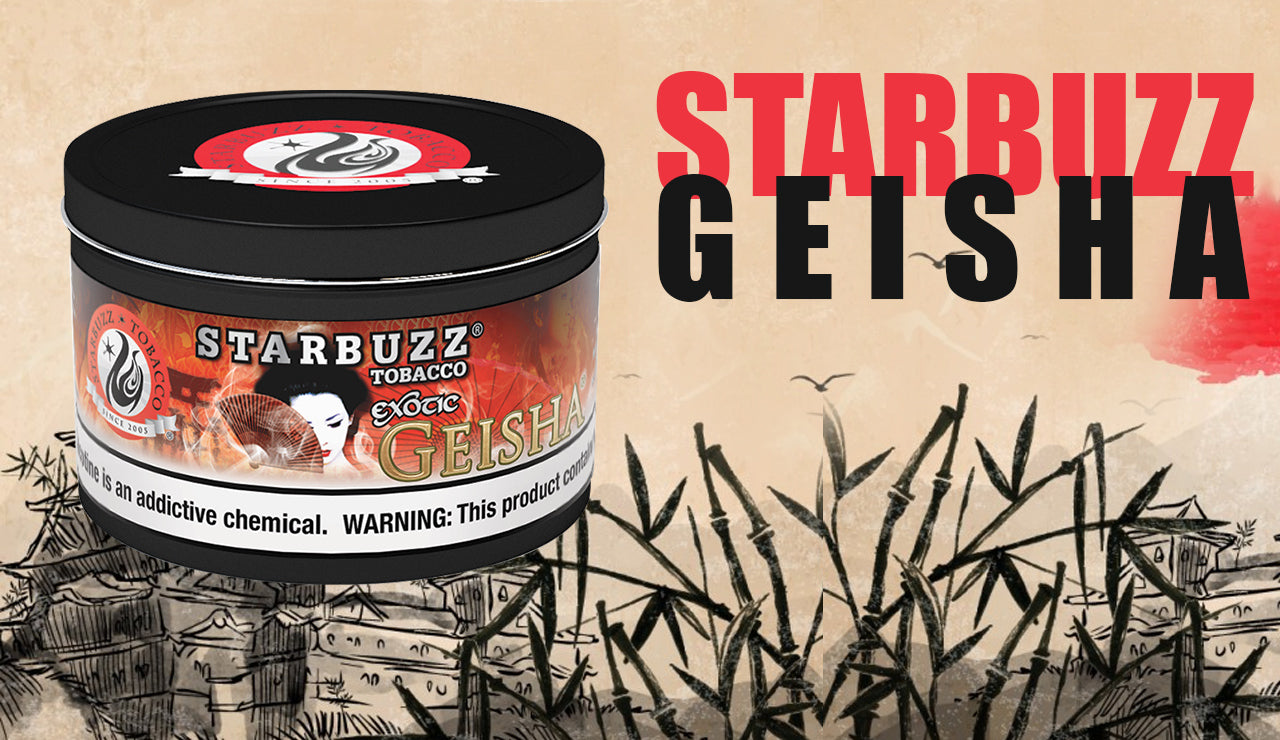 Take a Trip to Japan With Starbuzz Bold Geisha Hookah Tobacco