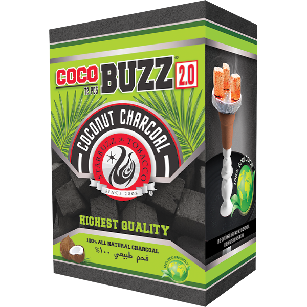 CocoBuzz 2.0 Coconut Charcoal 72pc – ShopStarbuzz CocoBuzz 2.0 Coconut Charcoal 72pc – ShopStarbuzz