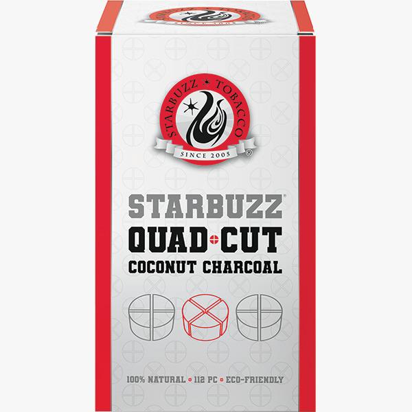 Starbuzz Quad Cut Coconut Charcoal (Wholesale)