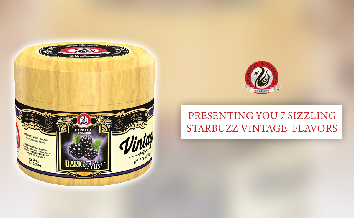 6 Sizzling Starbuzz Vintage Shisha Flavors