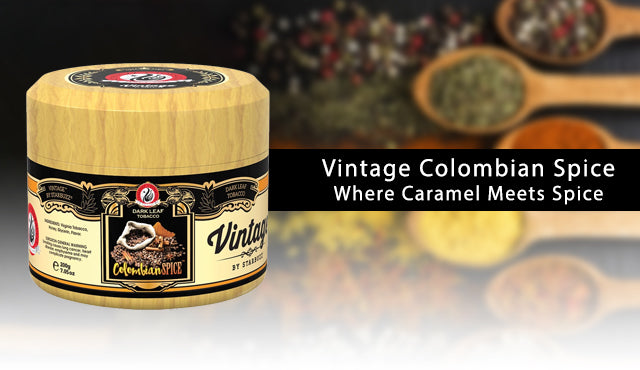 Starbuzz Vintage Colombian Spice Hookah Tobacco: Where Caramel Meets Spice
