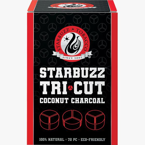 Starbuzz Tri Cut Coconut Charcoal